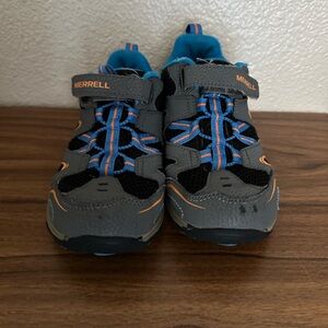 Merrell Boys Kids Hiking Shoes Trail Chaser sz 1